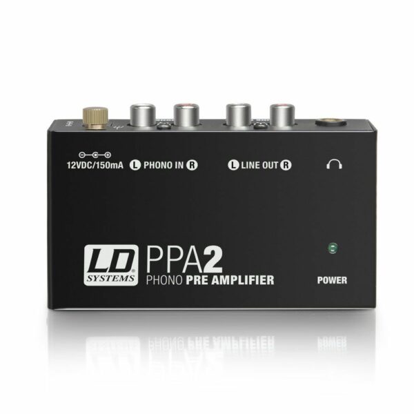 LD  PPA2 - Preamplificador compacto y analógico para tocadiscos, Ecualizador RIAA RCA de entrada y salida