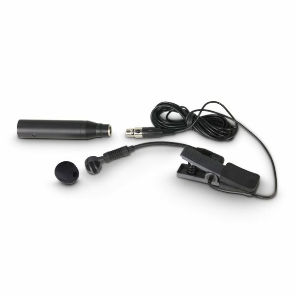 LD   WS1000MW - Micrófono clip para Instrumentos de Viento, para sistemas de micrófono inalámbrico, directividad cardioide, Respuesta en frecuencia 50 - 18.000 Hz