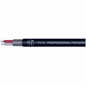 7114 BLK - Cable de Micro 2 x 0,31 mm² negro