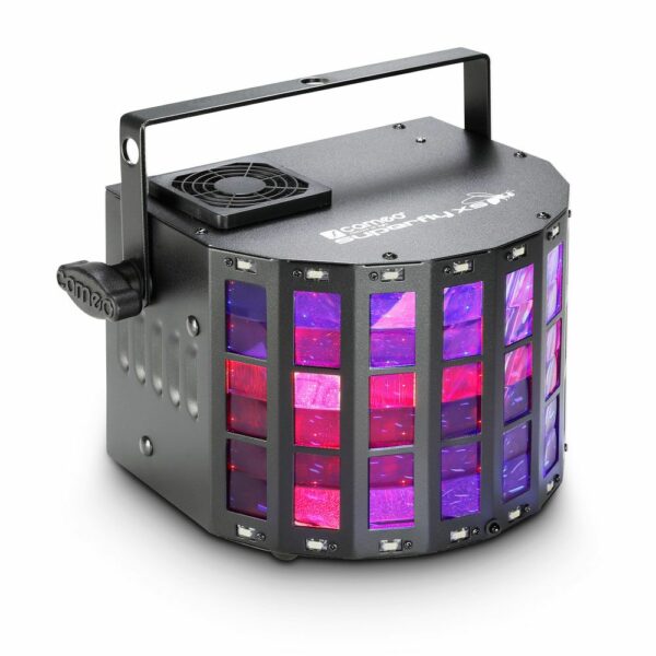 CAMEO  SUPERFLYXS  - Derby efecto LED RGBW 4 DE 3 W. 2 en 1 luz estroboscópica