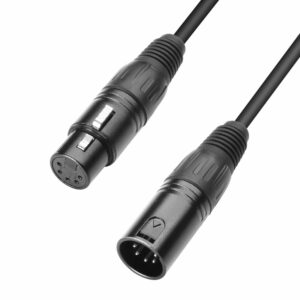 K3 DGH 2000 - Cable DMX de XLR 5 Pines macho a XLR 5 Pines hembra 20 m