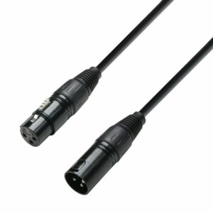 K3 DMF 1500 - Cable DMX de XLR macho a XLR hembra 15 m