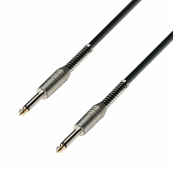 A.H. Cables,  K3IPP0300S - Cable de Instrumento de Jack 6,3 mm. mono a Jack 6,3 mm. mono de 3 metros