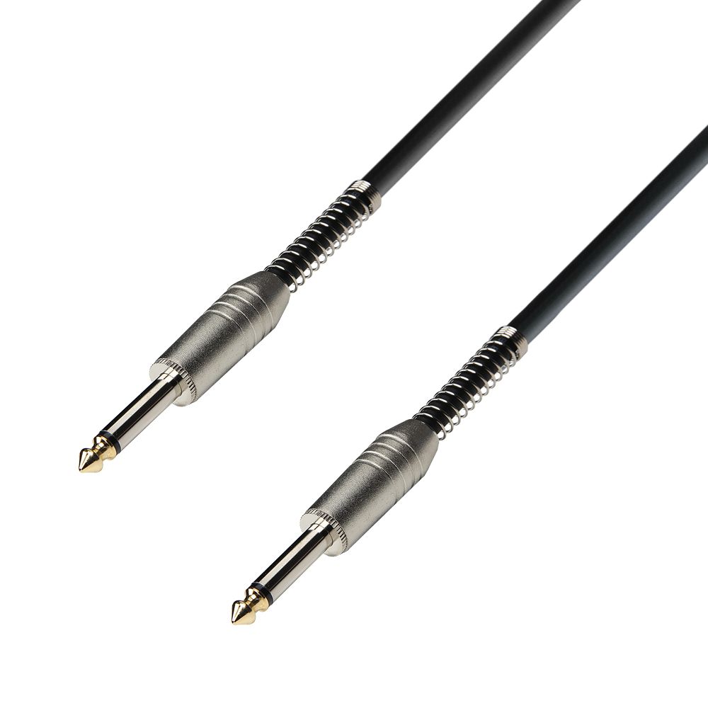 K3 IPP 0300 S - Cable de Instrumento de Jack 6,3 mm mono a Jack 6,3 mm mono 3 m