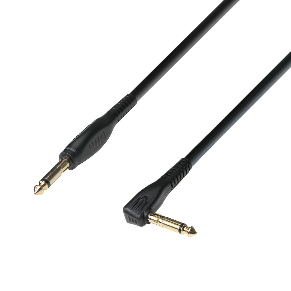 K3 IPR 0900 P - Cable de Instrumento de Jack 6,3 mm mono a Jack 6,3 mm mono acodado 9 m