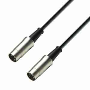 K3 MIDI 0600 BLK-5 - Cable MIDI 6 m negro 5 Pines