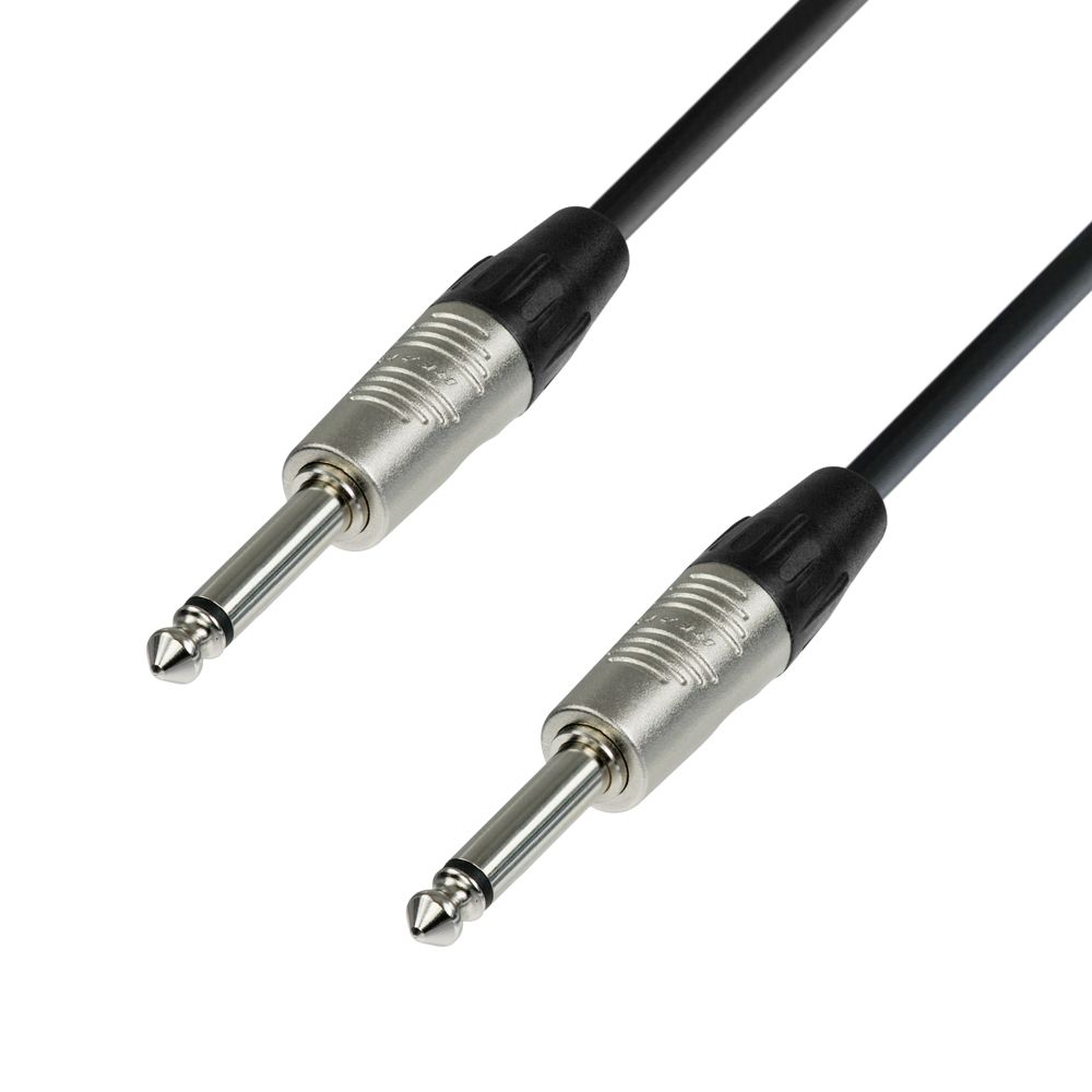 K4 IPP 0150 - Cable de Instrumento REAN de Jack 6,3 mm mono a Jack 6,3 mm mono 1,5 m