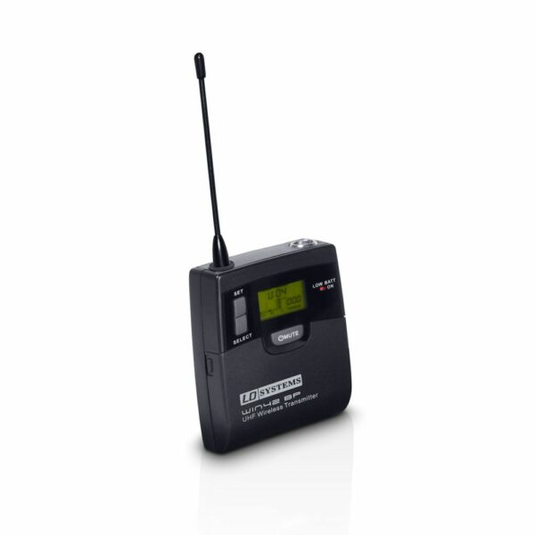 LD  WIN42BPB5 - Transmisor de petaca LD WIN 42 HPB B 5 para Sistema de micrófono inalámbrico con petaca