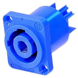 NEUTRIK   NAC3MPA-1 - Conector de Chasis PowerCon azul