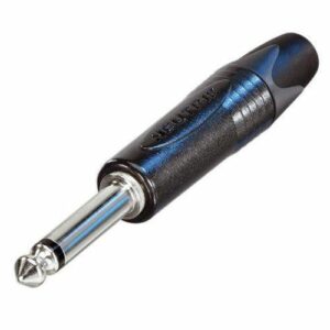 NP 2 XBAG - Conector aéreo Jack 6,3 mm mono negro