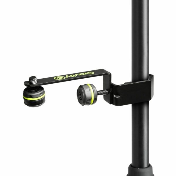 Gravity  MAMH01 - soporte para micrófono, de acero texturizado negro para la sujeción sobre un soporte o atril de partituras con un tubo de diámetro máximo de 30 mm.