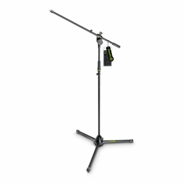 Gravity MS4321B  - Pie de micrófono con trípode y brazo jirafa de 2 punto de ajuste