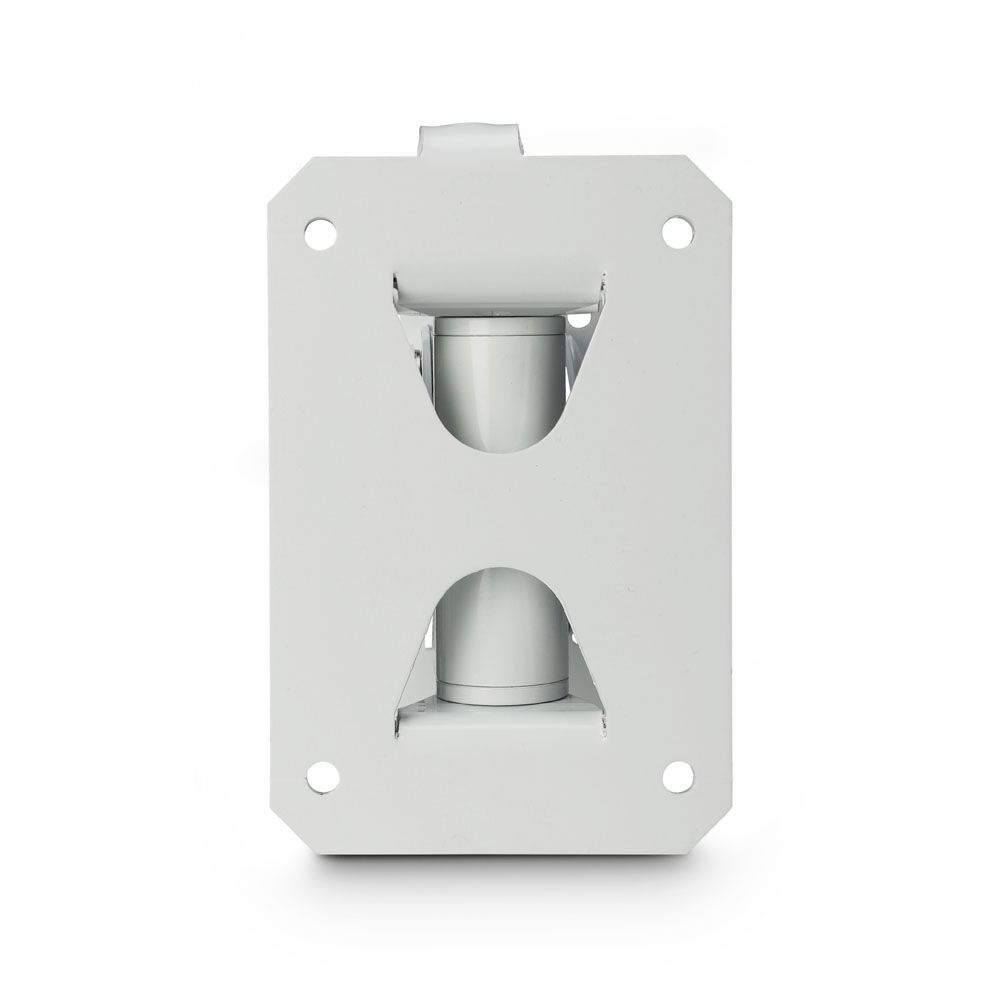  GRAVITY - Soporte de pared giratorio y inclinable para altavoces  de hasta 44 libras, color blanco : Electrónica