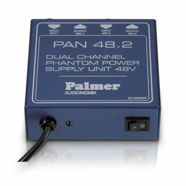 Palmer PAN48 - Fuente de alimentación externa para equipos con alimentación Phantom de 2 canales.