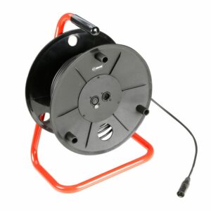 Cables de Adam Hall Serie 3 estrellas - Tambor de cable de 5 pines DMX / AES 30 m