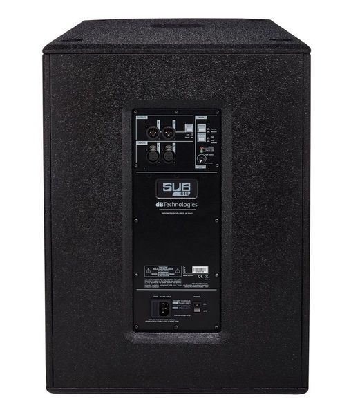 db Technologies SUB 615 SUBWOOFER ACTIVO de 1 x 15″, Bass Reflex 600W