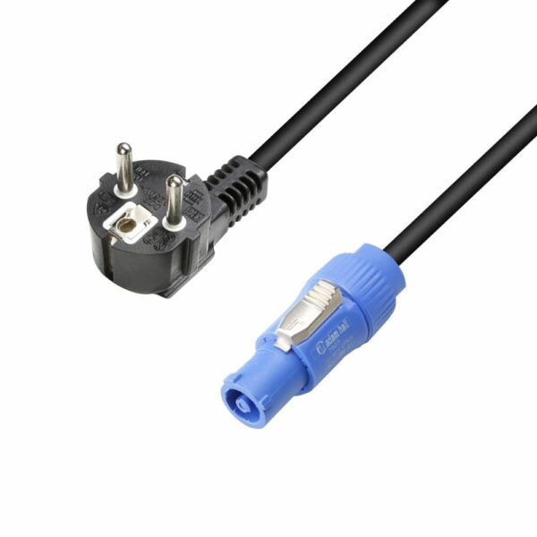 Adam Hall Cables,  8101PCON0150X - Cable de alimentación principal CEE 7/7 - Power Twist 1.5 mm² 1.5 m