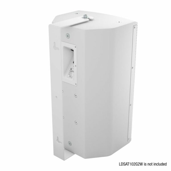 LD SAT102G2WMBW  - Soporte para caja acústica de pared giratorio para SAT 102 G2 de color blanco
