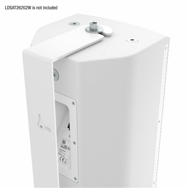 LD  SAT262G2WMBW  - Soporte de pared para caja acústica, giratorio para SAT 262 G2 blanco