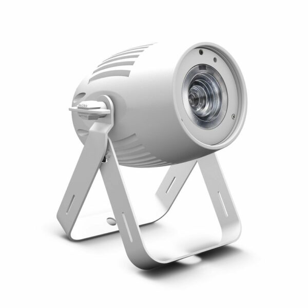 Cameo QSPOT40WWWH - Foco PAR LED Spot compacto con 40W. led blanco 3.200 K. con carcasa blanca, se suministra con filtros de dispersión de luz.