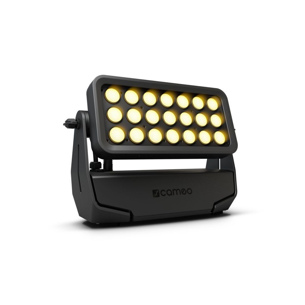 Cameo ZENITB200 - Proyector de Luz LED, baño de color IP65 con wireless y bateria de iones de litio LG, con veintiún LED Cree RGBW de 15 W.