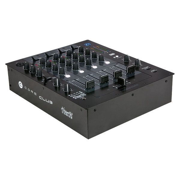 DAP CORE CLUB - Mesa de mezclas analógica DJ Club,  4 canales para DJ Mesas de mezclas para DJ