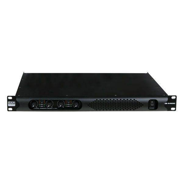 DAP QI-4400 - Amplificador, Etapa de potencia digital para instalaciones de 4 canales 4 x 400 W.