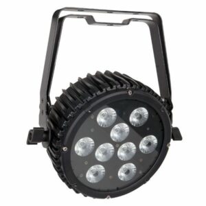 42575 SHOWTEC POWER SPOT 9 Q5 - FOCO LED PAR PLANO RGBWA, 9 led 5 en 1 de 10W. Sin parpadeo (ideal para estudios de TV)