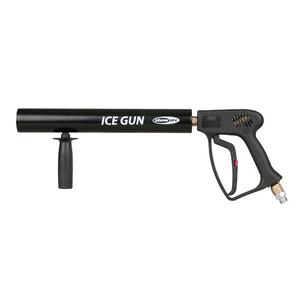 SHOWTEC FX ICE GUN - Disparador de mano que puede disparar columnas blancas de niebla criogénica, para equipos de CO2