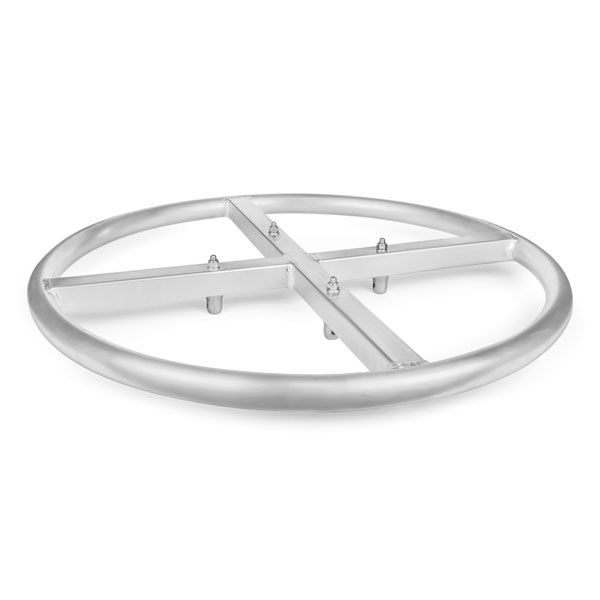 MILOS TRUSS TOP RING 100 cm - Circunferencia accesorio para Truss, de aluminio, Sistema PQ