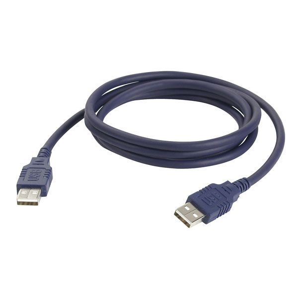 DAP FC01 - USB-A - Cable de PC para MIDI y datos USB-A  de 3 metros