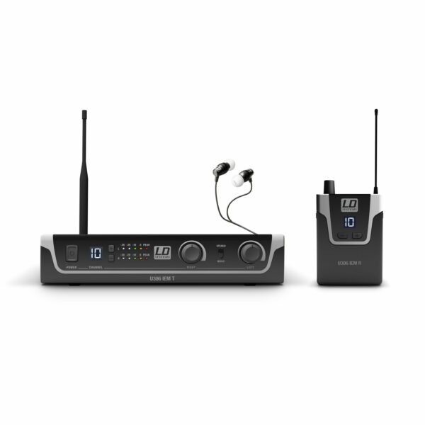 LD U306 IEM HP - Sistema inalámbrico de monitoreo en el oído con auriculares