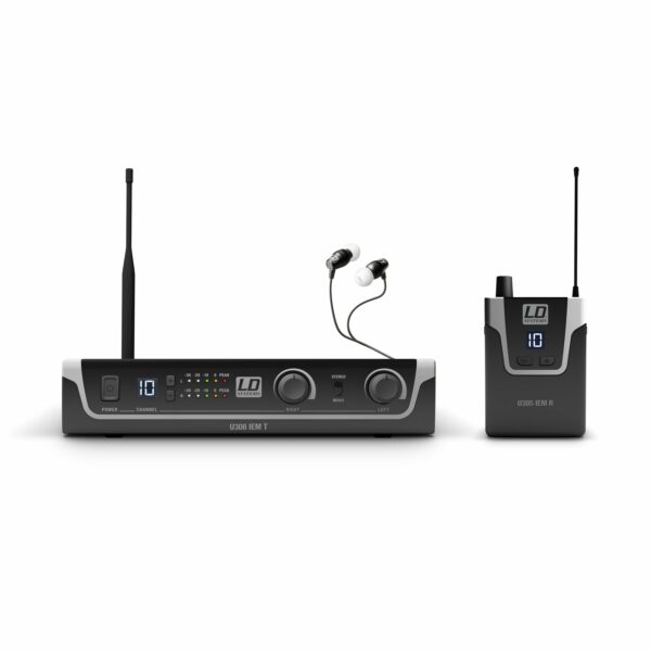 LD U308 IEM HP - Sistema inalámbrico de monitoreo en el oído con auriculares