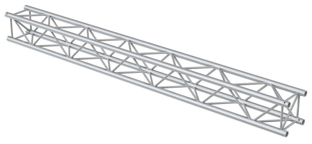 BEAMZ P30 L300 - TRUSS CUADRADO, DE 3 METROS, RECTO, Aluminio color plata, Fabricado en Europa Certificado TÜV