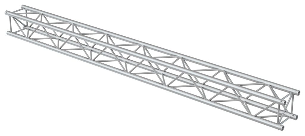 BEAMZ  P30 L350 -  TRUSS CUADRADO DE 3,5 METROS, RECTO, Dimensions (L x W x H) 290 x 290 mm, Aluminio color plata, Fabricado en Europa, Certificado TÜV