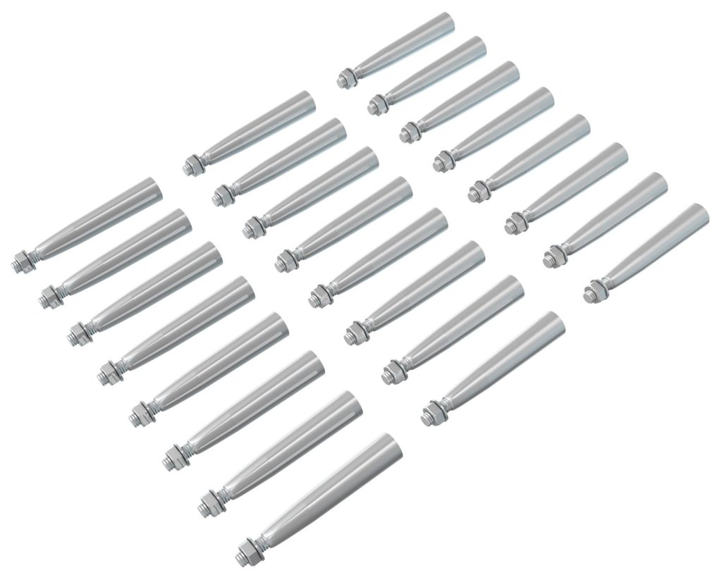 BEAMZ - SPIGOT PASADOR CON ROSCA SET 24PCS