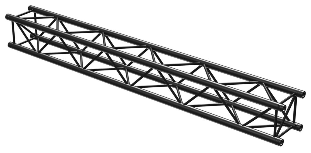 BEAMZ P30 L250 - TRUSS CUADRADO DE 2,5 METROS, RECTO , COLOR NEGRO, Fabricado en Europa , Certificado TÜV