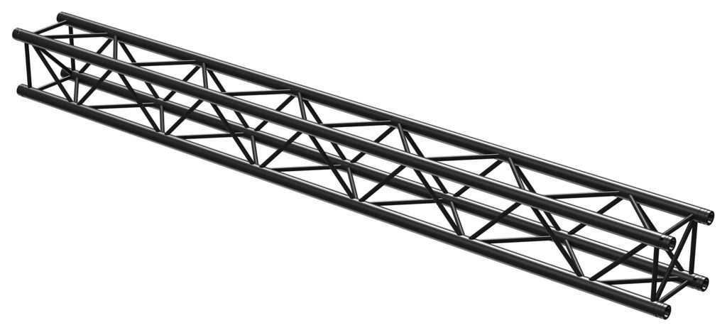 BEAMZ P30 L300 - TRUSS CUADRADO DE 3 METROS , RECTO, COLOR NEGRO , Fabricado en Europa ,Certificado TÜV