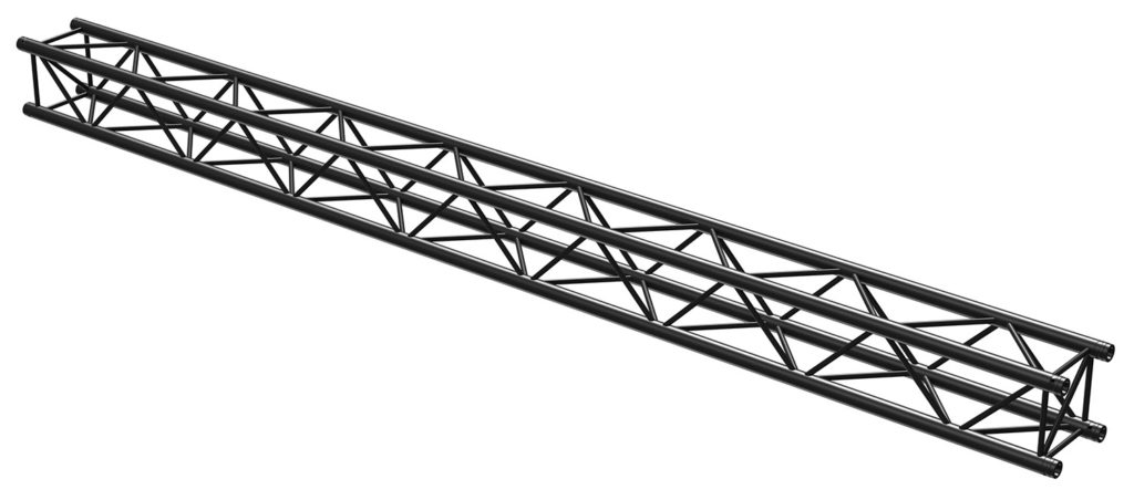 BEAMZ  P30 L 400 - TRUSS CUADRADO DE 4 METROS ,RECTO,  COLOR NEGRO - Fabricado en Europa, Certificado TÜV
