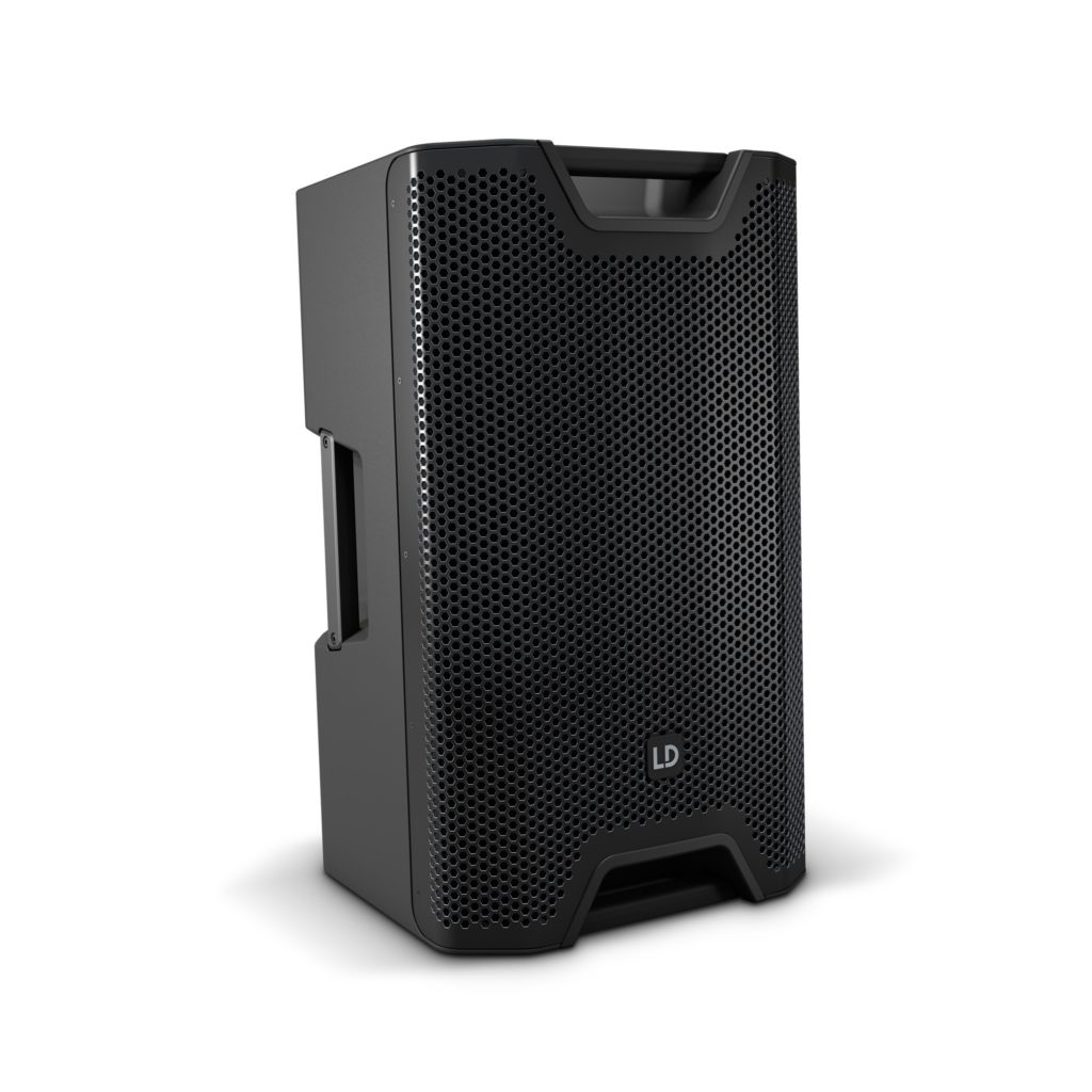 LD ICOA 12 - Caja acústica pasiva PA 12", Altavoz coaxial PA, con bocina de CD giratoria ,Woofer con bocina, caja bass reflex, SPL 123 dB máx. y 1.000 W de potencia máxima