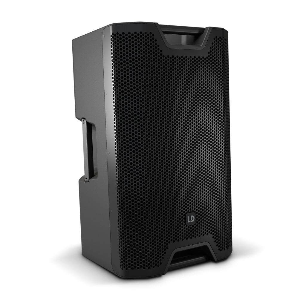 LD ICOA 15  - Caja acústica pasiva PA 15", Altavoz coaxial PA, con bocina de CD giratoria ,Woofer con bocina, caja bass reflex, SPL 125 dB máx.  y 1.000 W. de potencia máxima