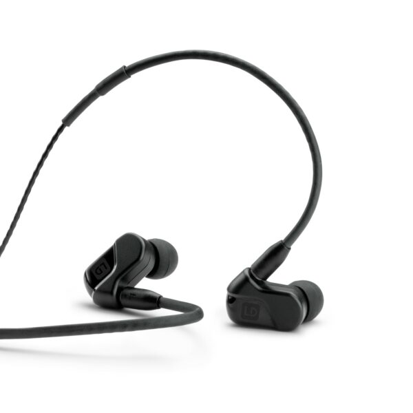 LD Systems IE HP 2 - Auriculares de monitorización in-ear profesionales ,transmite frecuencias de 20-18.000 Hz
