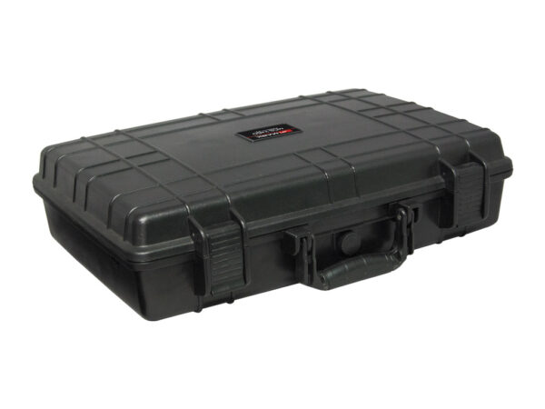 MARK MCS 1460 - Maleta ABS negro. Espuma interior. IP 67. Interior 451x105x289 mm.