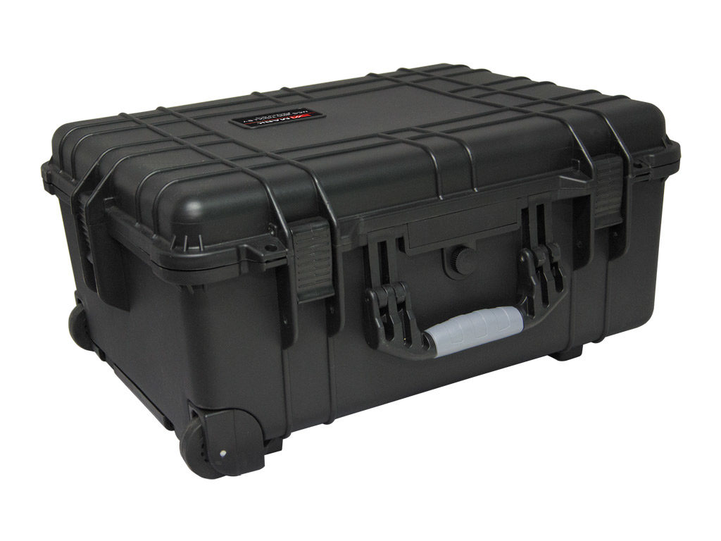 MARK MCS 1510 TROLLEY - Maleta trolley ABS negro. Espuma interior. IP 67. Interior 517x229x392 mm.