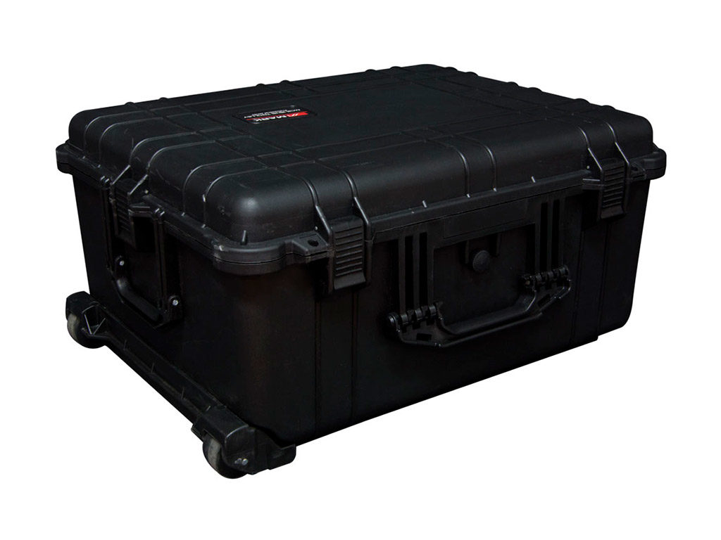 MARK MCS 1545 TROLLEY - Maleta trolley ABS negro. Espuma interior. IP 67. Interior 560x280x417 mm.