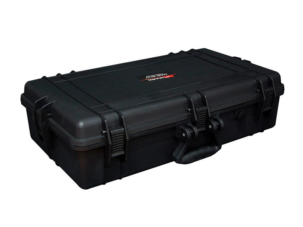 MARK MCS 1647 - Maleta ABS negro. Espuma interior. IP 67. Interior 647x165x350 mm.