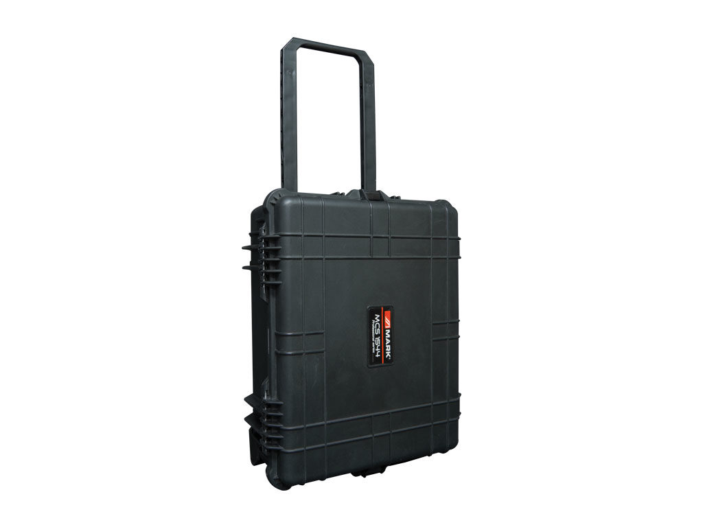 MARK MCS 1544 TROLLEY - Maleta trolley ABS negro. Espuma interior. IP 67. Interior 544x199x419 mm.