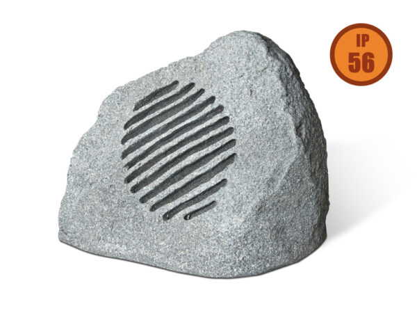 WORK- MR 110 G LINE - Altavoz Imitación piedra. para exterior. Color gris. Woofer 8'' + TWT. 100V/8 ohm 30W. IP65