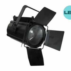 Mark - THEATRE AUTOZOOM LED 200 - Proyector tipo fresnel, que incluye 1 LED tipo COB de 200W y color blanco. 3.200K
