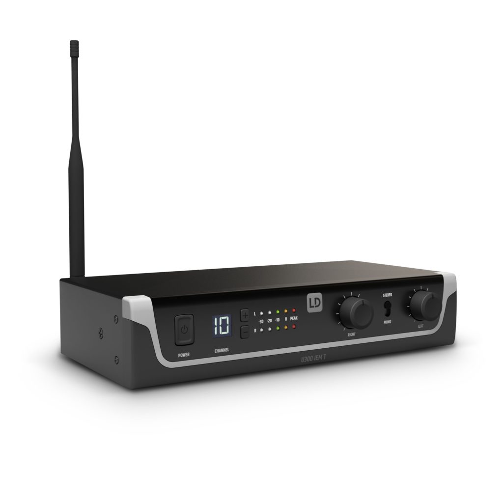 LD Systems U308 IEM T - TRANSMISOR - Sistema inalámbrico de monitoreo en oido, nuevo sistema de monitoreo in-ear LD Systems U300 IEM con 96 canales UHF ofrece una calidad de sonido excepcional y un amplio rango dinámico